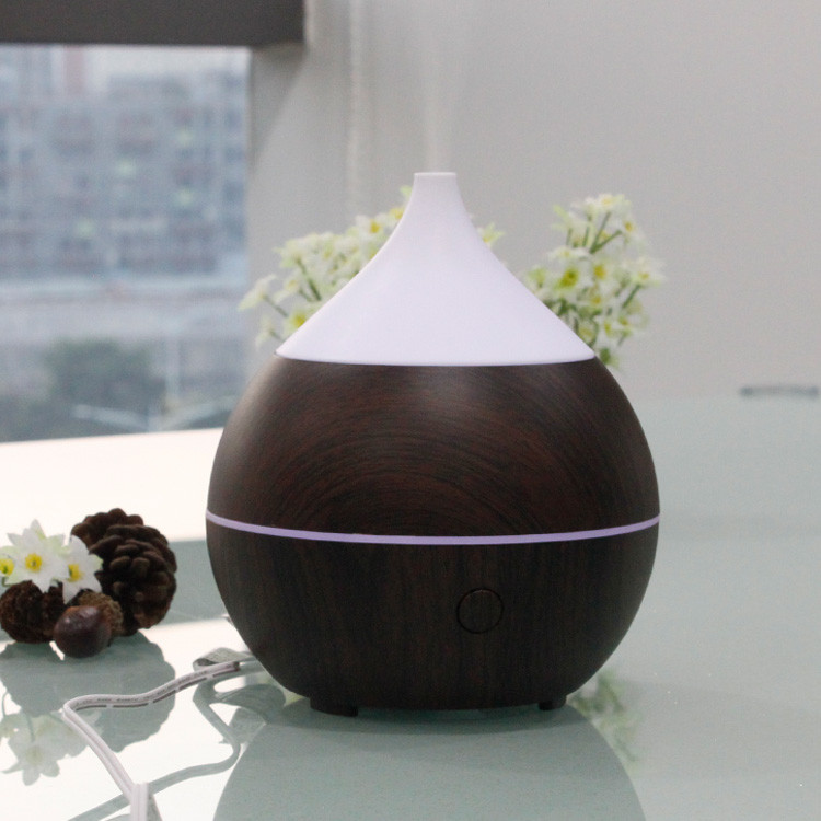China Bluetooth Speaker Ultrasonic 200ml Wood Grain Aroma Diffuser wholesale