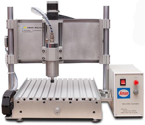 Quality customized working size cnc machine AMAN 3040 4axis 800W (Z=13) CNC router for sale