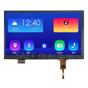 China Medical 7 Inch Touch Screen, PCAP Touch Screen 1024X600 IPS TFT LCD RGB/mipi Interface W/ Capacitive Touch Screen on sale