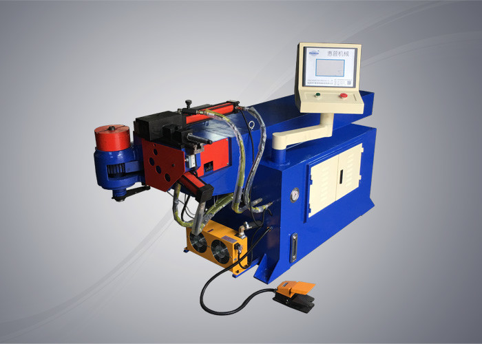 China Single Head Automatic Pipe Bending Machine Touch Screen Control 220v / 380v 4KW on sale