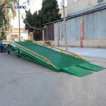15T Temporary Loading Dock Trucks Mobile Container Loading Ramp