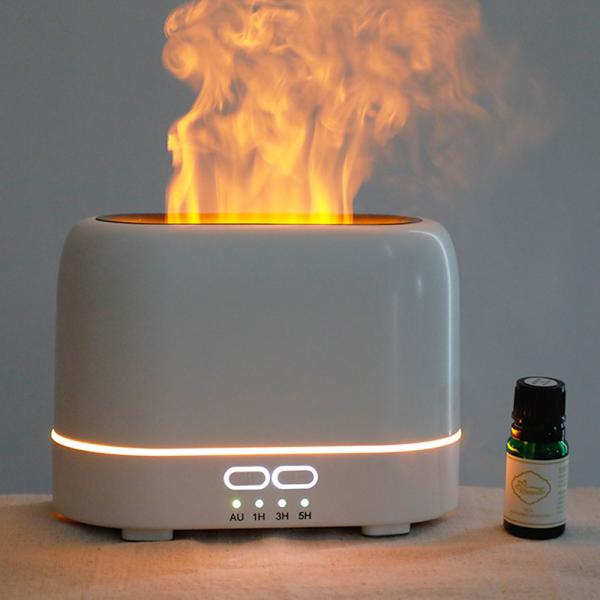 Portable Ultrasonic Flame Aroma Diffuser For Home
