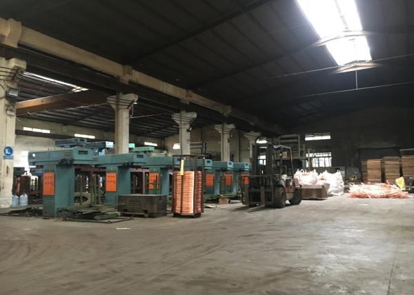 Quality 400tons Oxygen Free Scrap Copper Oven Continuous Casting Machine for sale