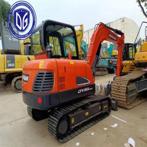 China DX60E-9C Used Doosan 6 Ton Excavator Hydraulic Machine With Exceptional Quality wholesale