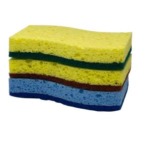 China Kitchen cellulose sponge Absorbent biodegradable compostable Support customization wholesale