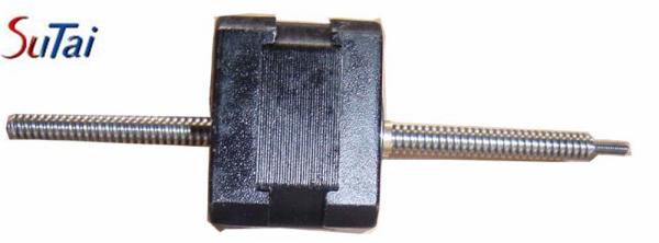 Quality 3D Printer 42H Through type linear stepper motor , Linear Actuator Motor With Lead Screw for sale