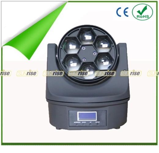 Quality mini moving head led wash light Bee Eye support DMX signal priority identification for sale