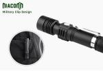Zoom Function Micro Usb Rechargeable Flashlight With CREE XML T6