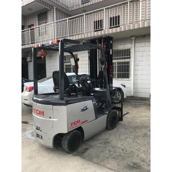 Compact Design Japan-Made TCM 2-Ton Used Electric Forklift With 5-Meter Lifting Height Electric Drive