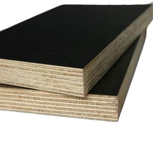 China 18mm*1220*2440  e2 e1 MR WBP glue Full Poplar Core Concrete Film Faced Plywood Marine Shuttering Board wholesale
