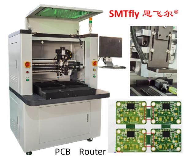 Pcb Router Depaneling Machine Offline 0.01mm Positioning Circuit Board Maker
