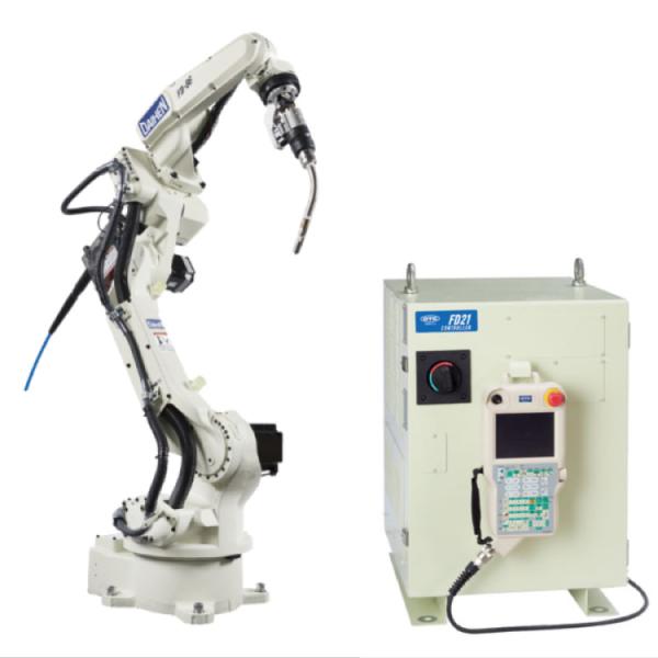 Quality Industrial Used Robotic Arm 6 Axis Tig Welding Robot With Otc Welding Torches for sale