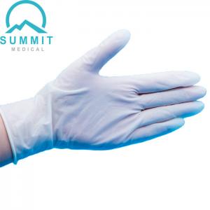 China 0.08mm Medical Disposable Examination Gloves , Powder Free Sterile Latex Surgical Gloves on sale