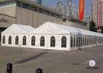 Luxury Waterproof PVC Outdoor Canopy Tent , Large Event Tents With Aluminium