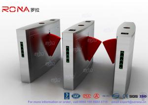 China Face Scan Pedestrian Barrier Gate Swing Turnstile Automatic Door Entrance Solution In Mansion on sale