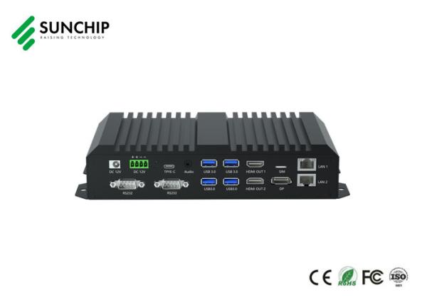 Rockchip RK3588 HD Multimedia Box Octa-Core 8K Double HD Dual Ethernet Edge