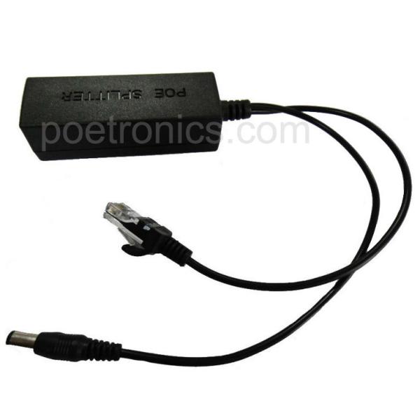 Quality POE-SL801 15W 10M/100M IEEE802.3af Compliant IP Camera Applied POE Splitter for sale