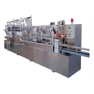 China Full Automatic Packing Machine Wet Wipes Making Machine 12000x3000x1800 Mm on sale