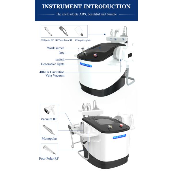 Vacuum Portable Rf Radio Frequency Cavitation For Slimming Machine
