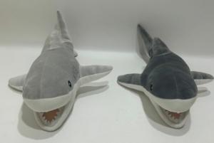 China Shark Two colors grey and black sea animal toys 2023 Hot selling Children/Kids like gifts wholesale