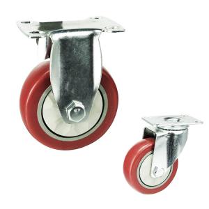 China 5 Inch Rigid Wheel Top Plate Pvc Anti Entanglement Medium Duty Casters Suppliers China wholesale