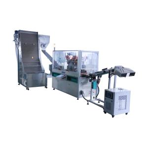 1-4 Color Bottle Cap Printing Machine LED-UV Curing Up To 3200pcs/Min