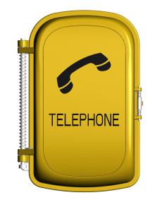 Humanization Design And Waterproof Automatic Dialing Phone For Light Rail And Highway