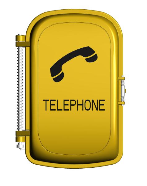 Quality Humanization Design And Waterproof Automatic Dialing Phone For Light Rail And Highway for sale