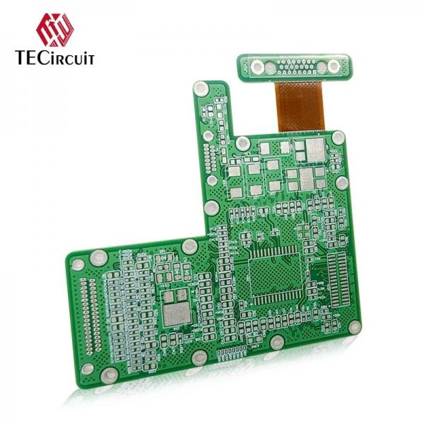 FR4 PI Material Rigid Flex PCB Printed Circuit Board Immersion Gold 2u