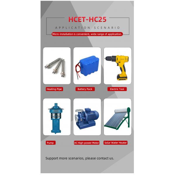 Three Phase Heater Cutoff Switch 16A-35A BW-HC25 Thermal Disconnect Switch