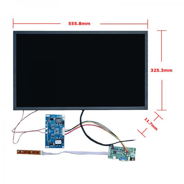 23.8 Inch High Brightness LCD Display 2000nits LVDS Optional HDMI Board kits
