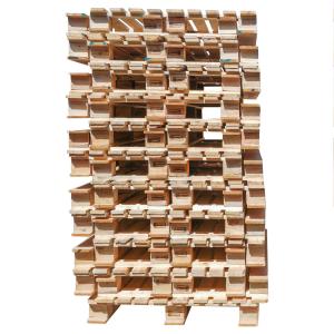 Hardwood Non Fumigated Pallets Single Face Four Way Pallet ISO9001