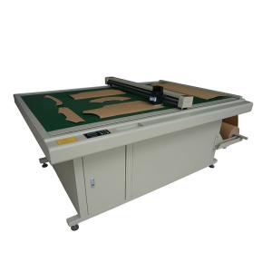 China Double Heads Eco Solvent Plotter , USB Interface Digital Flatbed Cutter wholesale
