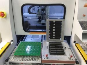 China Offline PCB Depaneling Router With CCD Camera Panasonic Japan Sensor Switch wholesale
