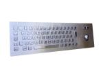 Metallic Wired Keyboard And Mouse Combo Optical Trackerball Mouse For Windows