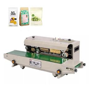 Plastic Bag Automatic Continuous Sealing Machine Electric Easy To Operate