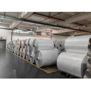 SGS Approval Waterproof Paper Roll Label Ordinary Sticky Glue Wiscosity