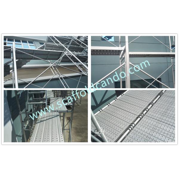 Good loading capacity scaffolding galvanized catwalk 420*1829mm, 480*1829mm, 500*1829mmL hook planks for sale