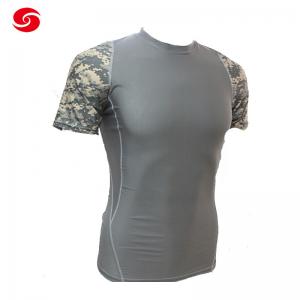 China Long Sleeves Lycra Rash Guard Military Tactical Shirt T Shirts For Man wholesale