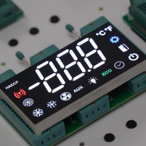 China Ultra Bright White Customized 3 Digit 7 Segment LED Display For Refrigerator/Freezer wholesale
