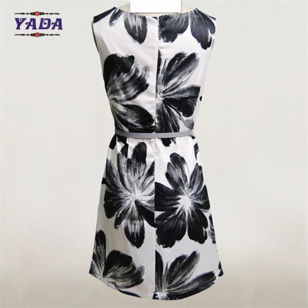 Latest adult girls party german print casual women dresses custom lady online dress shopping made in China