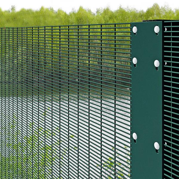 Quality Customized 358fence 358 mesh panels with automatic gates and fence for sale
