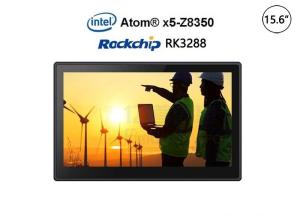 China Android 15.6&quot; Fanless Industrial Panel PC With RK3288 CPU Multi Points Capacity Touch wholesale