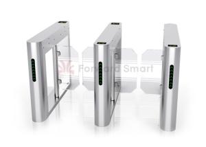 China Access control swing turnstile gate with QR code and NFC reader on sale