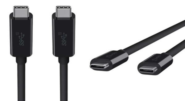 Quality High Speed Type C USB 3.1 Cable PVC Material Double Sided Pluggable For Computer for sale