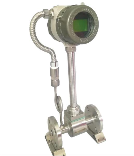 Quality Compressed Air Steam Vortex Flow Meter  IP65 Simple Structure for sale