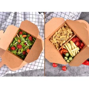 750ml To 2000ml Biodegradable Sandwich Boxes Eco Friendly Disposable Food