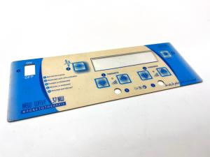China Glossy Finish Polyester Transparent Window Membrane Switches Keyboard For CNC Machine wholesale