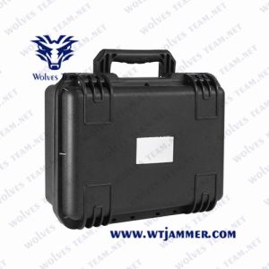 China Middle RF Power Suitcase 50m 25W Portable Signal Jammer wholesale