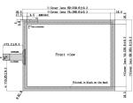 COF TP Type Multi Touch Capacitive Touch Screen 15" 100HZ With 10 Touch Points